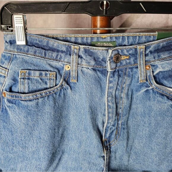 Women's Super High Rise Rolled Cuff Mom Jeans Size 4 - Picture 2 of 4